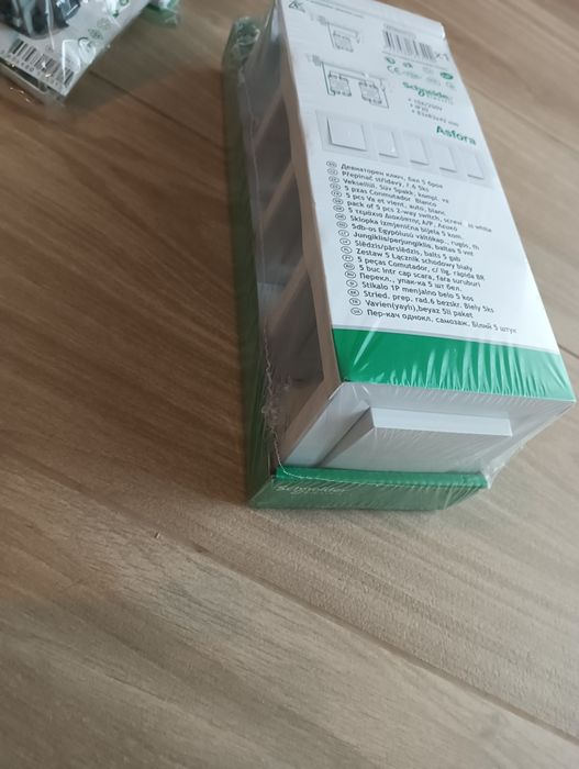 7 Interruptores comutadores Novos -Embalados Asfora Schneider Eletric*