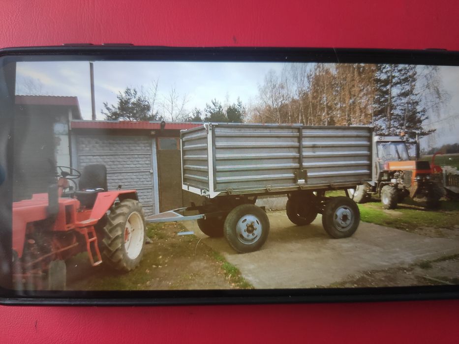 Przyczepa zabudowa modułowa kontener morski skrzynia burty nadstawki