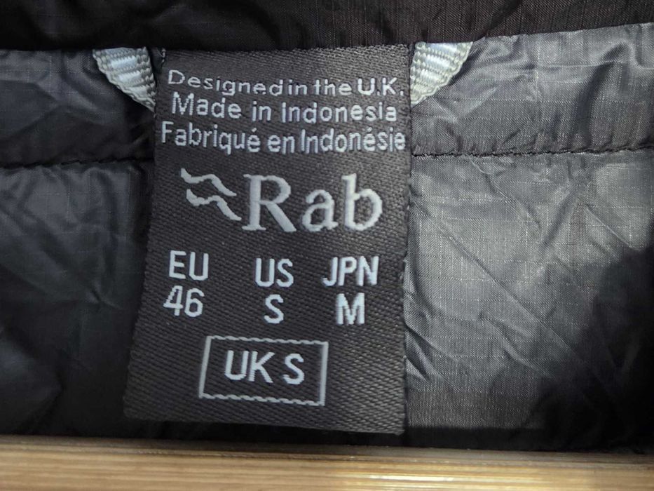 Kurtka puchowa Rab Microlight Jacket QDA - 63  męska r. S