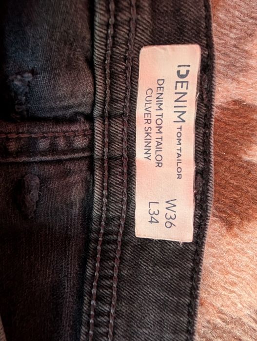 Jeansy męskie Denim Tom Tailor skłonny rozm. W38/L34