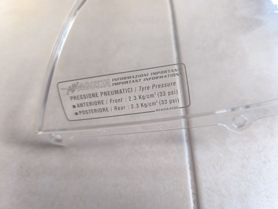 Vidro original MV Agusta F4 2012