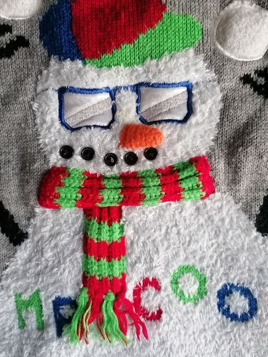 Sweter świąteczny chłopięcy Tu