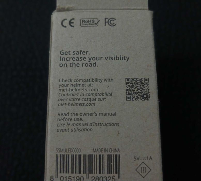 Luz Met Capacete Magnética (NOVA)