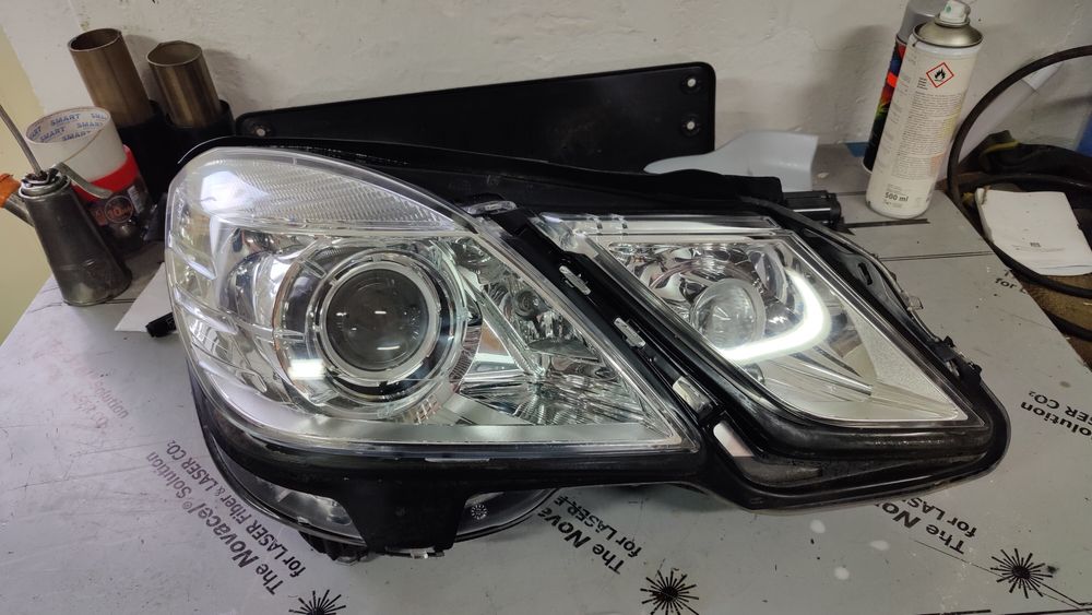 Lampy W212 MERCEDES ILS skrętne Bi-Xenon