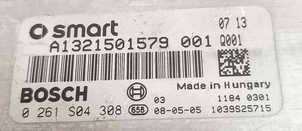 Centralina Motor / ECU A1321501579 - SMART FORTWO Coupé
