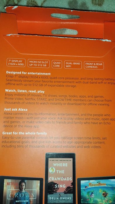 Планшет рожевий, новий