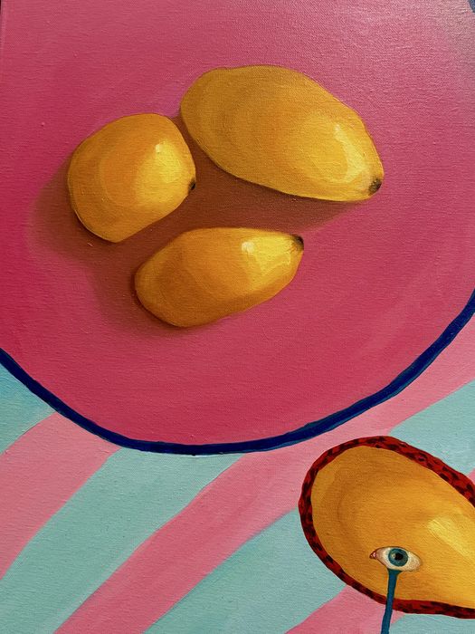 Obraz sztuka nowoczena 50x70 olej na płótnie