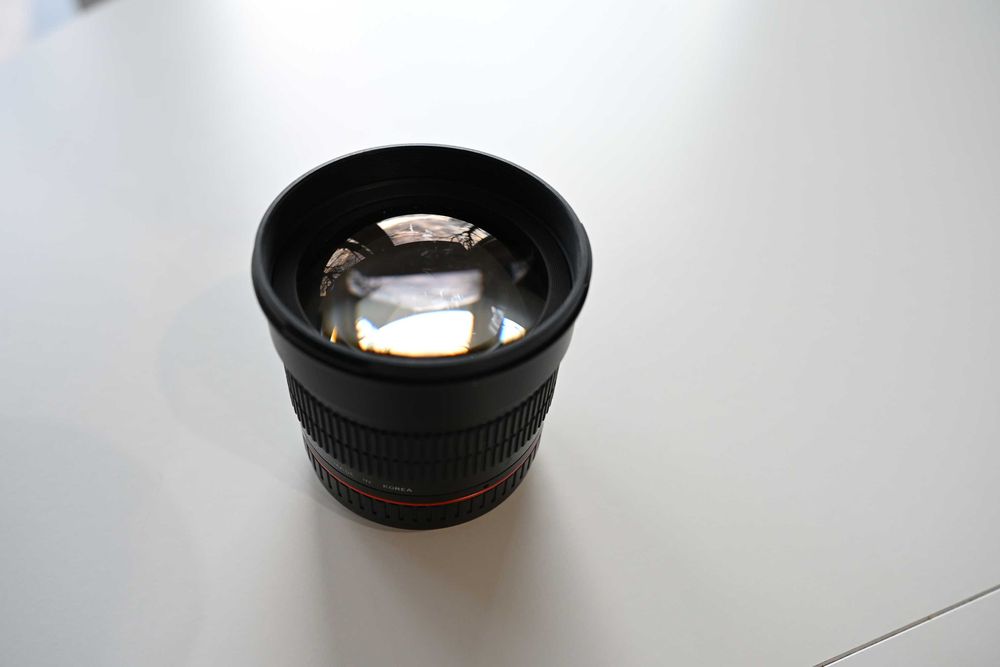 obiektyw Samyang 85mm  f1.4  mocowanie ef (canon)