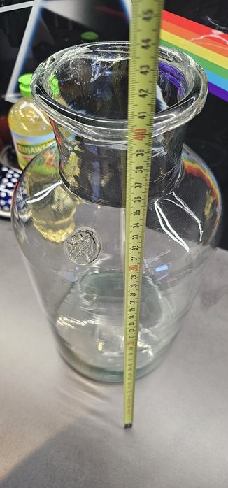 duży słój, las, ogrod w szkle