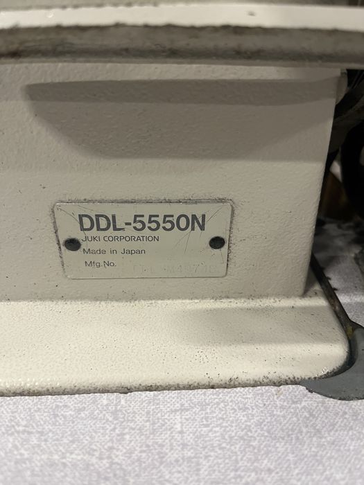 Profesjonalna stębnówka 1 igłowa Juki DDL-5550N – gotowa do pracy!