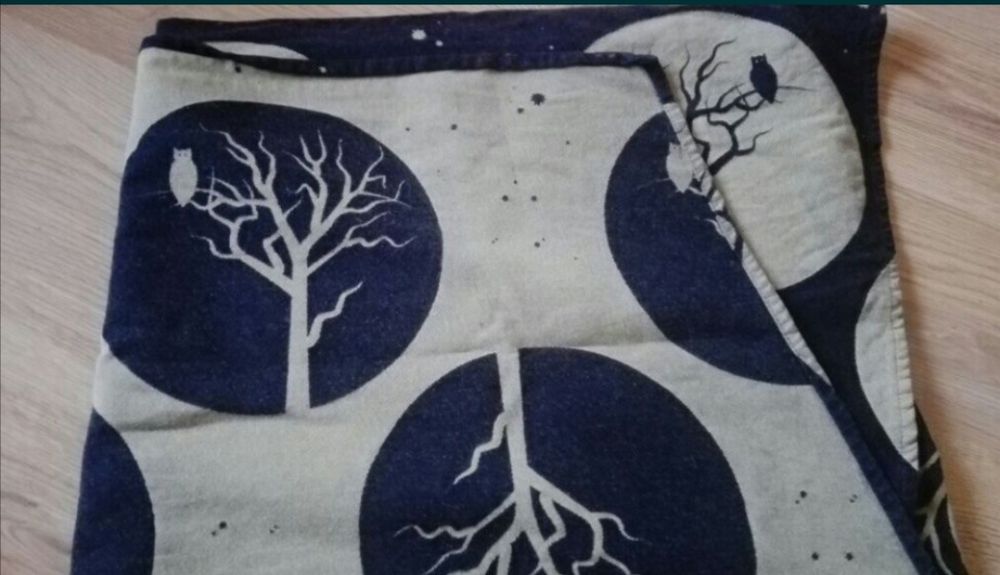 Chusta tkana do noszenia natibaby indigo owl 4,6m