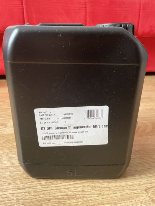 DPF cleaner K2 5 l środek do czyszczenia filtrów dpf fap gpf
