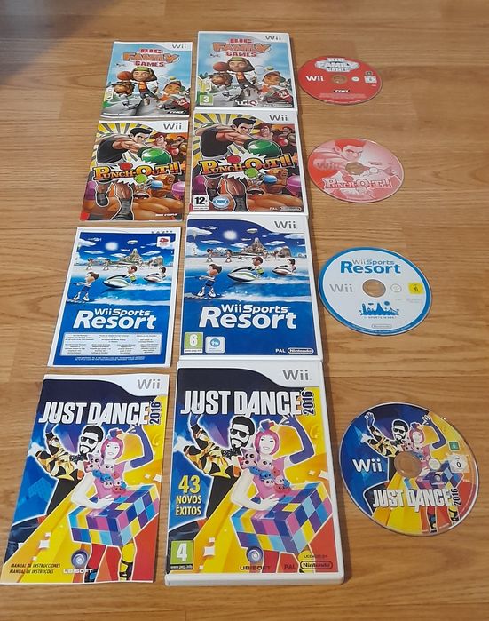 Jogos Wii Nintendo Wii (Originais Wii/Wii U)