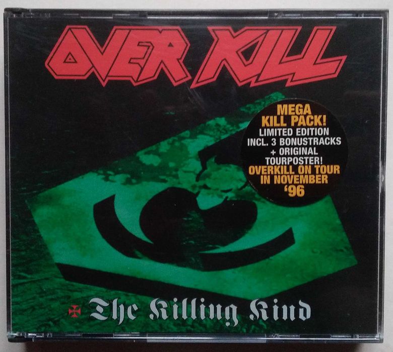 Overkill ‎– The Killing Kind  CD Фірмовий  Limited Edition