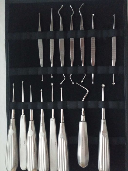 Пінцети стоматологічні ,ложки,Gowllands Limited England