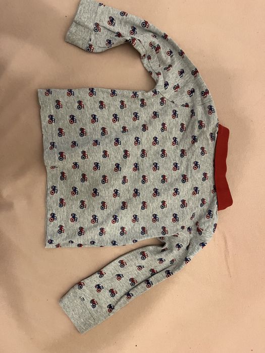 Bluzka chłopięca długi rękaw koszulki niemowlak