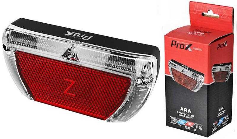 Lampa Tylnia Prox na Bagażnik 3xSMD LED E-BIKE