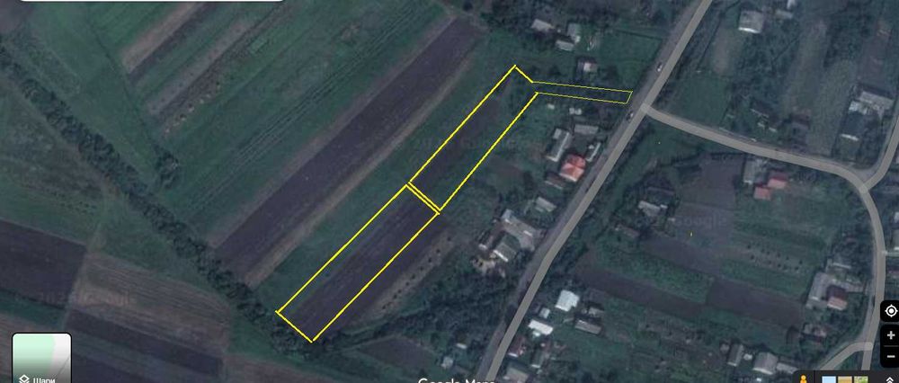 Продаж земельної ділянки під забудову с. Горпин Кам'янка-Бузький район