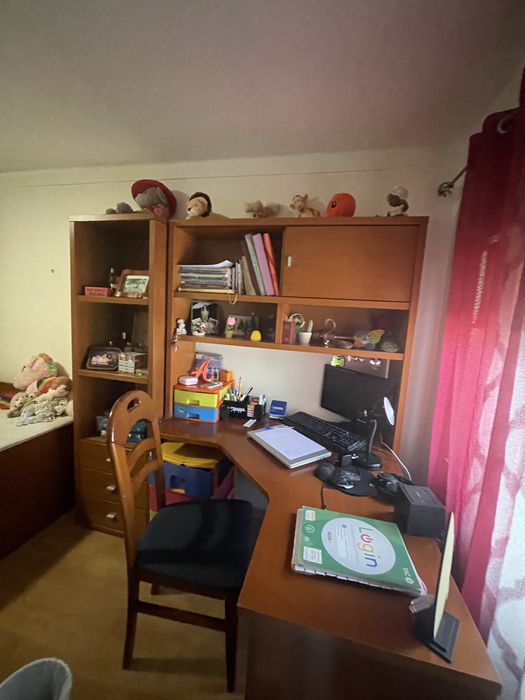 cama dupla, em cerejeira
