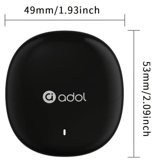 Asus Adol Słuchawki bezprzewodowe douszne bluetooth Czarne