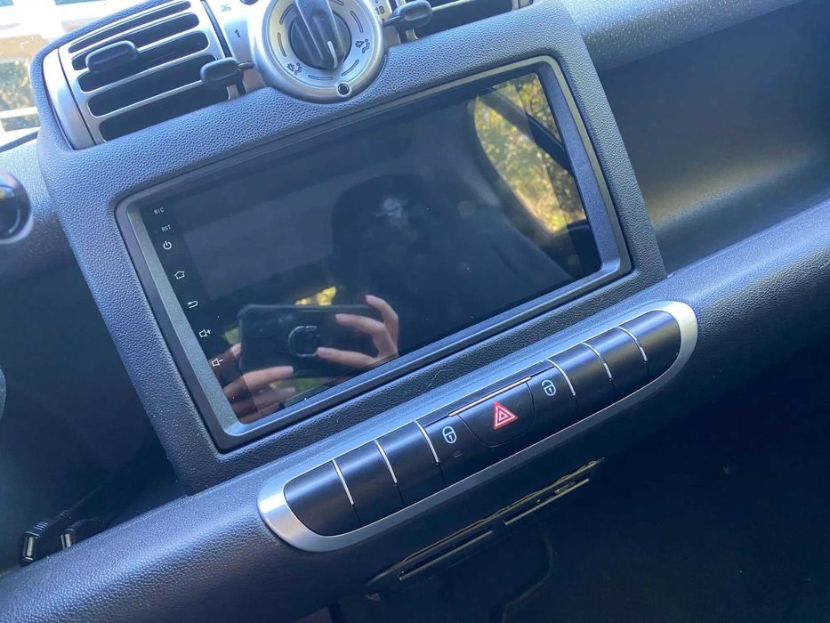 AutoRadio  SMART 451:453 ForTwo • ForFour Android 13 Carplay/Montagem