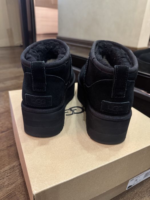 UGG чорні на платформі оригінал