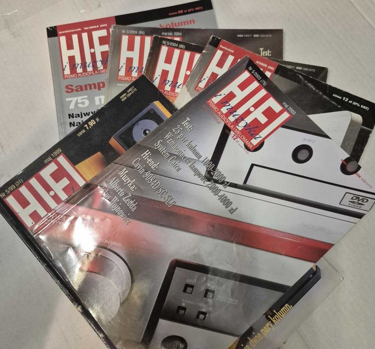 Czasopisma audiofilskie  HI FI