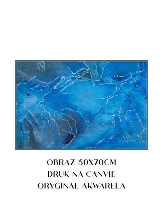 Obraz Abstrakcja 50x70cm płótno