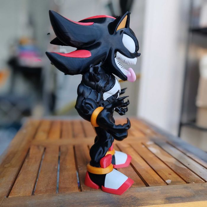 Figure Shadow x Venom (Custom) – Pintado à Mão