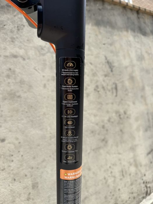 Trotinete Elétrica Ninebot F40 by Segway