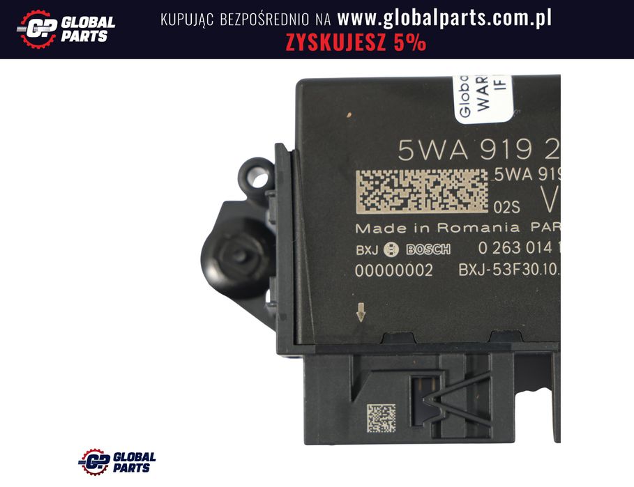 Audi S3 8Y Moduł Sterownik Czujnika Parkowania PDC 5W