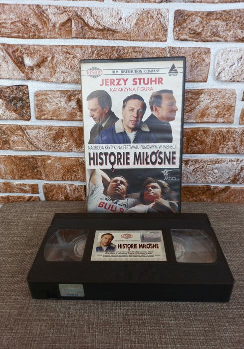 Kasety vhs wideo video. Historie Miłosne VHS. Bdb stan.