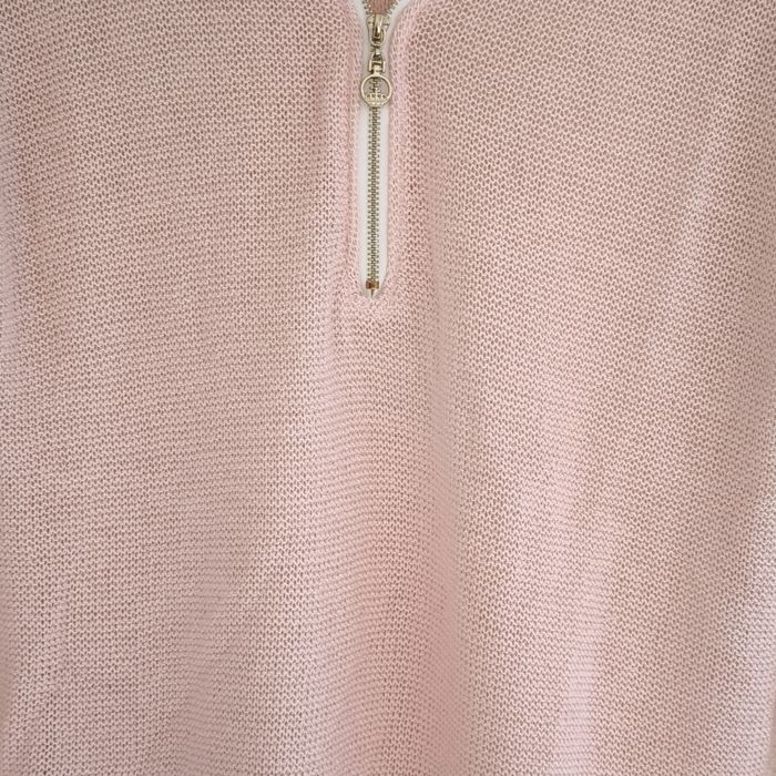 Camisola rosa bebê, em malha fria