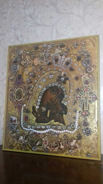 Икона Божией Матери Касперовская 40смх35 см, товщина 1.5 см