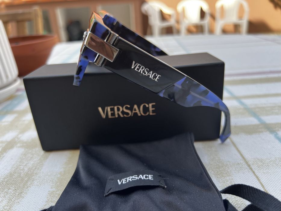 Óculos de Sol Versace Azul Tartatura
