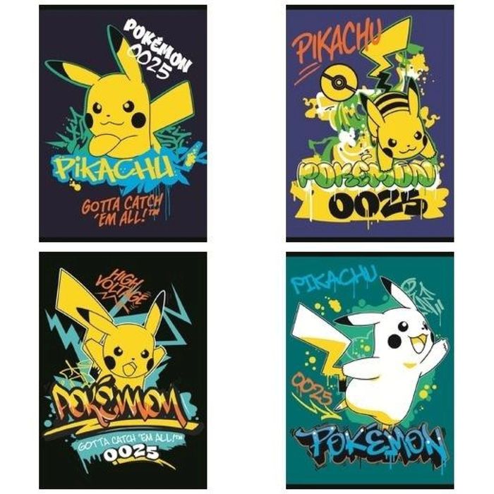 Zeszyt A5/32K kratka Pokemon (15szt) UNIPAP ,210x148 mm