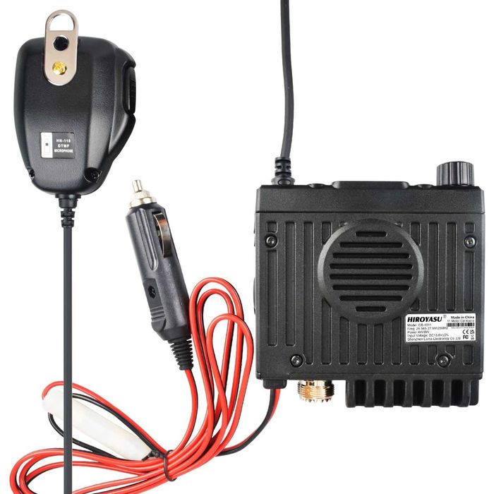 CB радиостанция 27 МГц. HIROYASU CB-1011 + Антенна.