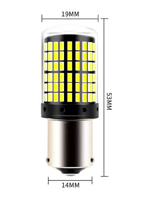Автомобільні LED лампи білі, жовті, червоні 1156,1157 Т20 P21 W