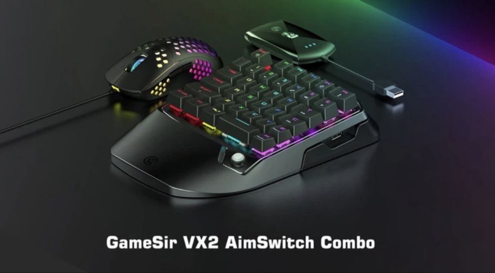 Кейпад бездротовий миша GameSir VX2 AimSwitch Red Switch