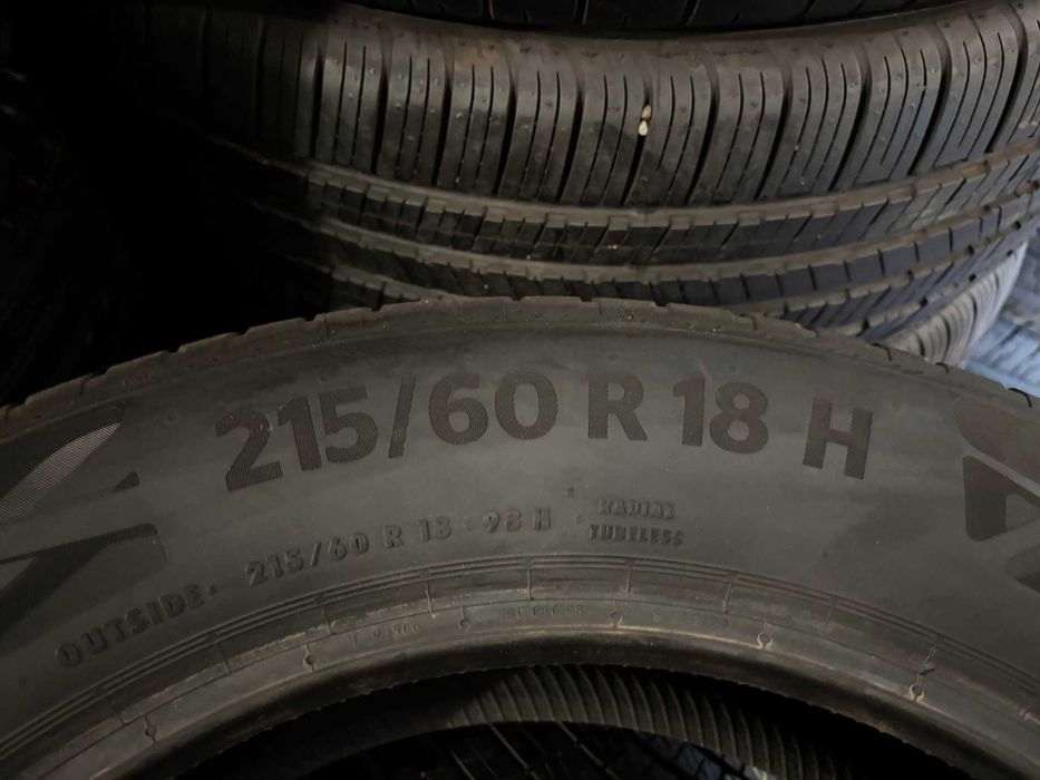 4X OPONY LETNIE 215/60R18 98H Continental EcoContact 6Q 6.9MM 2024R NOWE!