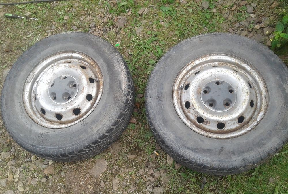 2 Koła Zimowe Fiat Ducato 2 Citroen Jumper 1 Peugeot Boxer 195 70 R15C