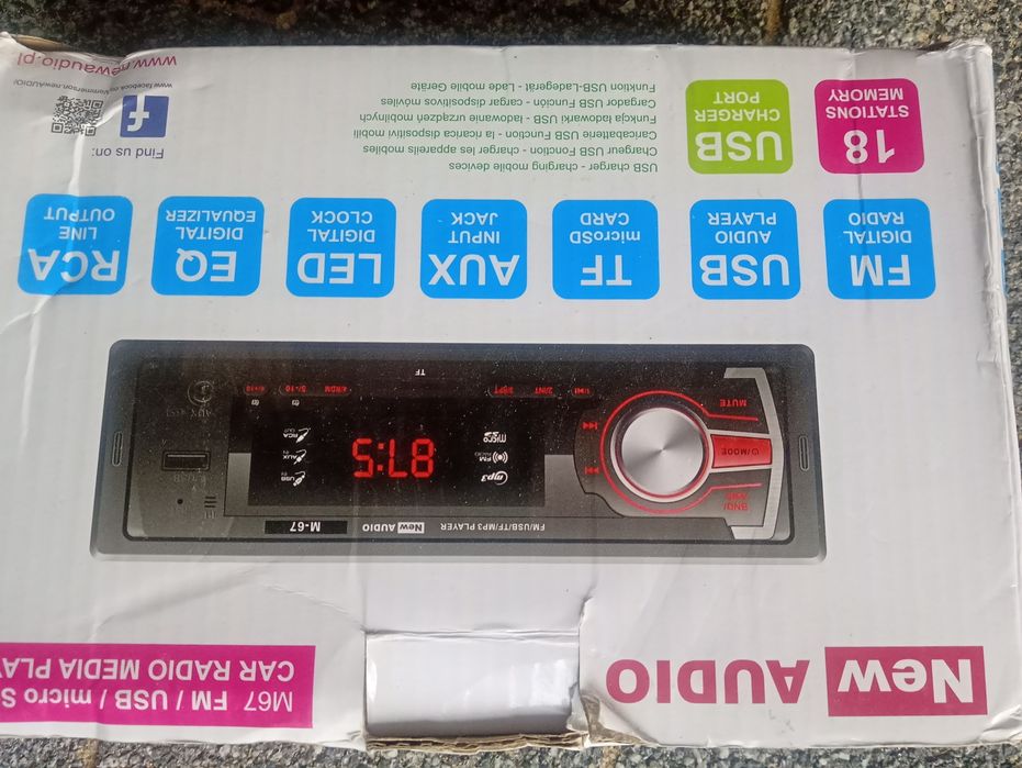 Nowe radio samochodowe Emmerson m-67
