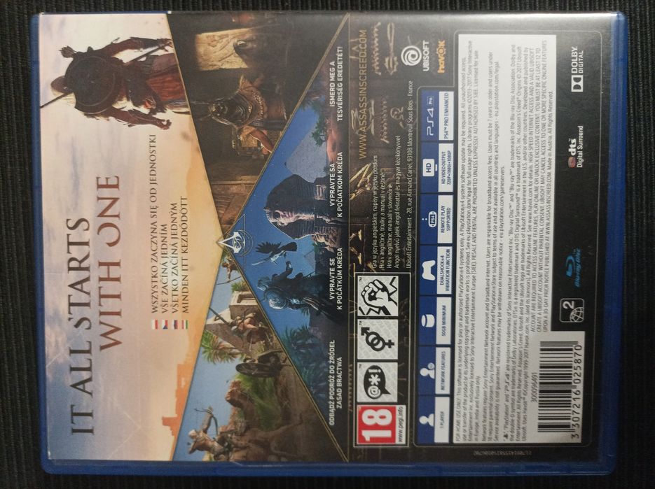Gra Assassin's Creed Orgins PS4
