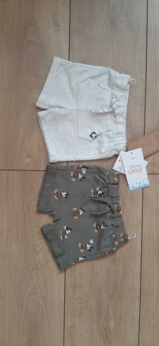 R 62 spodenki dwupak nowe Myszka Miki C&A