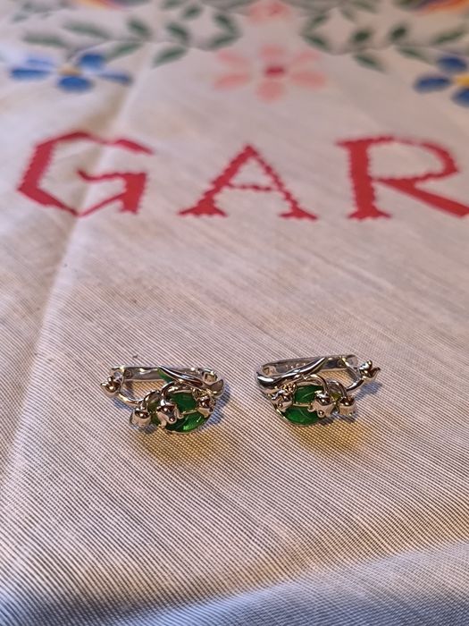 Сережки Ландыши 925 проба