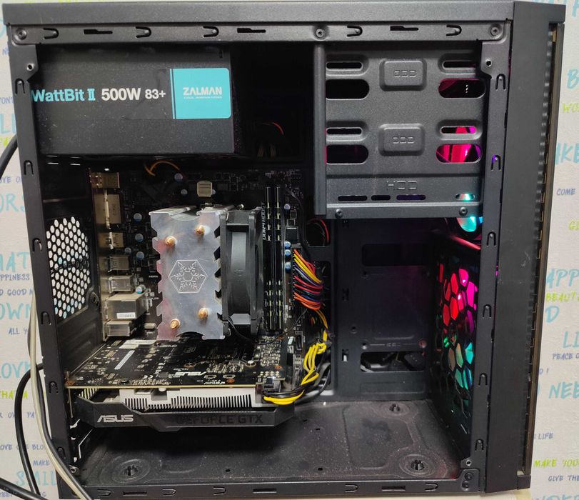 ‼️ПК для Full Hd гейминга. Ryzen 1600, 32gb/256gb/ gtx 1650 4gb