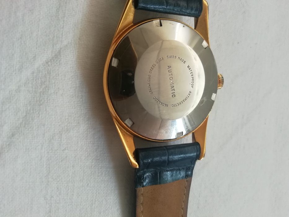 Relógio Suíço Heloisa Inabloc Automatic Waterproof impecável