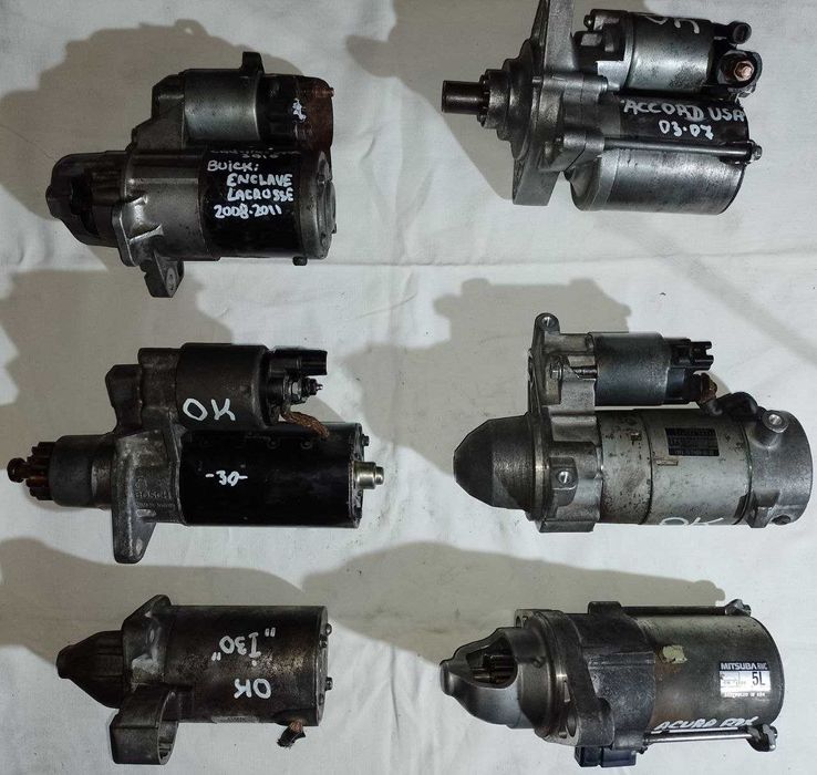 стартеры SRX Camry i30 RDX Accord Tundra