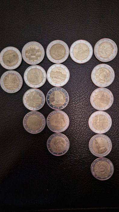 Moedas 2 euros comemorativas