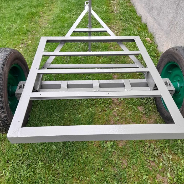 Przyczepka wózek pod beczkę mauzer 1000 L